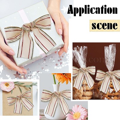 Ленты из полиэстера в полоску OCOR-WH0060-43-1