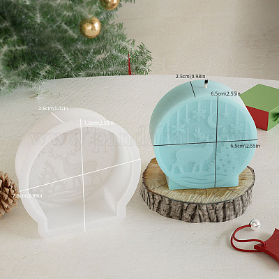 Силиконовые Молды на рождественскую тему DIY-K073-20B-1