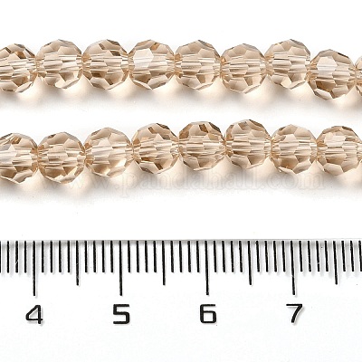 Прозрачные стеклянные бусины EGLA-A035-T6mm-D22-1