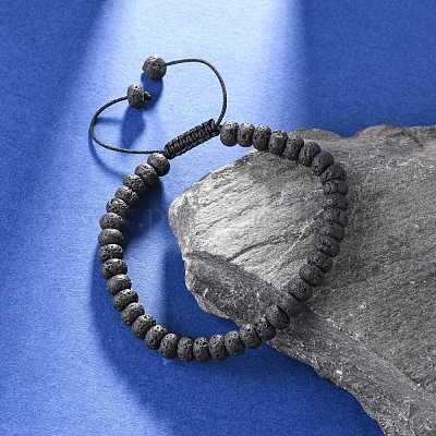 Регулируемые нейлоновые шнур плетеный браслеты из бисера BJEW-F369-B11-1