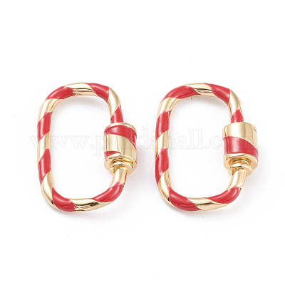 Латунные эмалированные винты с карабином KK-L197-07-1