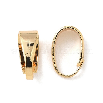 Латунные держатели кулонов KK-C099-13A-G-1