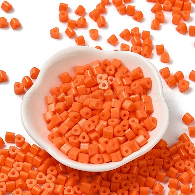 Запекание расписной стеклянной бусины SEED-H002-K-D306-1