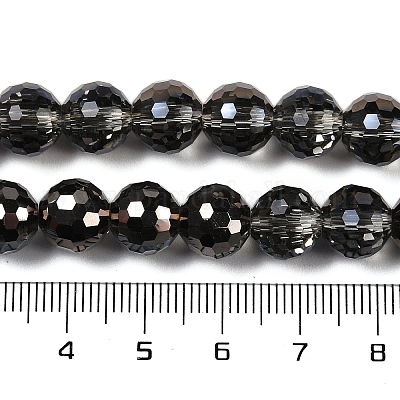 Прозрачные стеклянные бусины гальваническим пряди EGLA-N002-31-H08-1