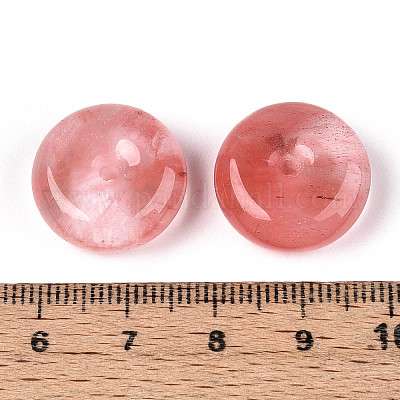 Вишневое из кварцевого стекла подвески&nbsp;G-N353-05A-14-1