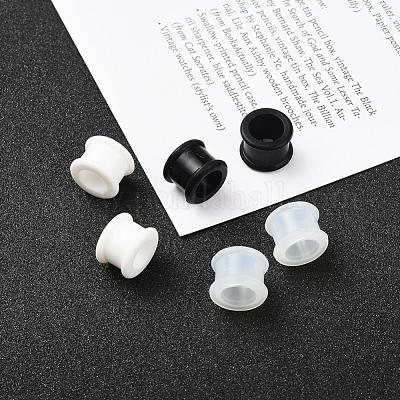 6 шт. 3 цвета шкив силиконовые ушные манометры плоть туннели заглушки FIND-YW0001-18D-1
