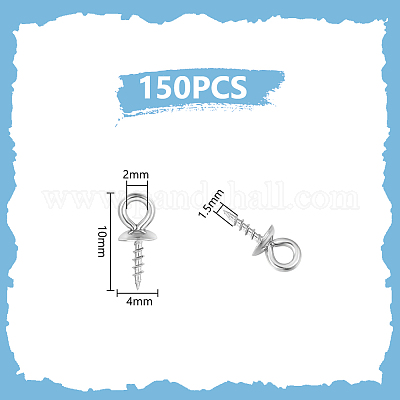 Скобы для крепления штифтов с ушком из нержавеющей стали 304 STAS-UN0002-18P-1