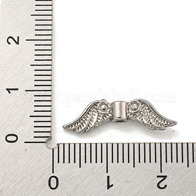 Бусины из нержавеющей стали марки 304 STAS-K273-08B-P-1