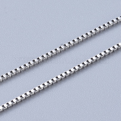 Цепочки для очков из хирургической нержавеющей стали 316 AJEW-EH00005-01-1