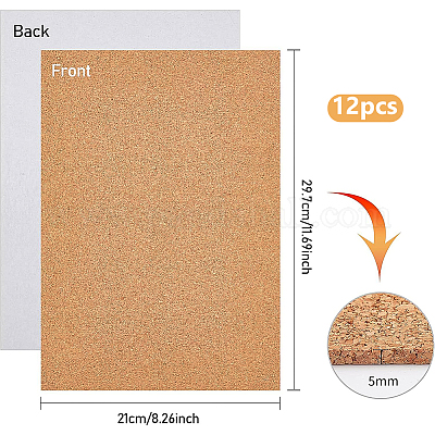 12 лист пробковой изоляции&nbsp;DIY-BC0016-21-1