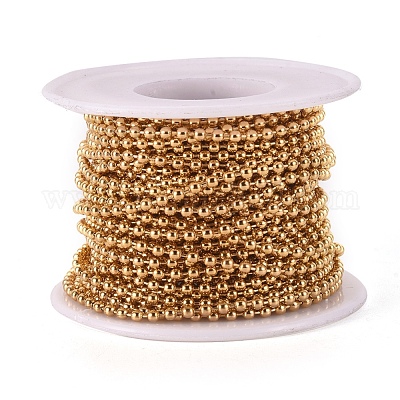 Шариковые цепи из нержавеющей стали 304 с вакуумным покрытием pvd CHS-F009-01C-G-1