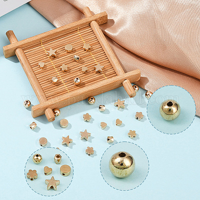 1200шт 6 стиля пластиковые бусины ccb CCB-PA0001-10G-1