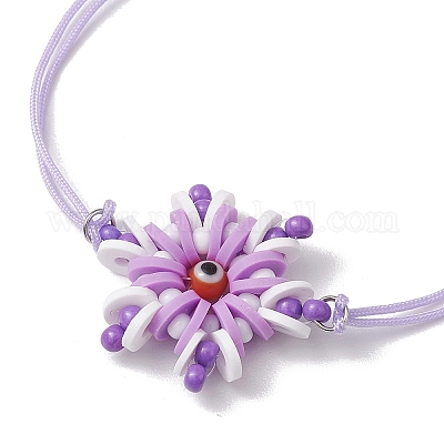 Регулируемые нейлоновые браслеты BJEW-MZ00162-05-1