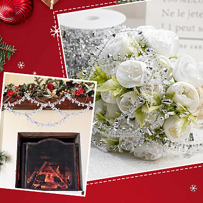 1 рулон пластиковых ромбовидных бусин OCOR-SP0001-12A-1