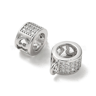 Латунные поручни из кубического циркония с микропаве ZIRC-P112-03P-1