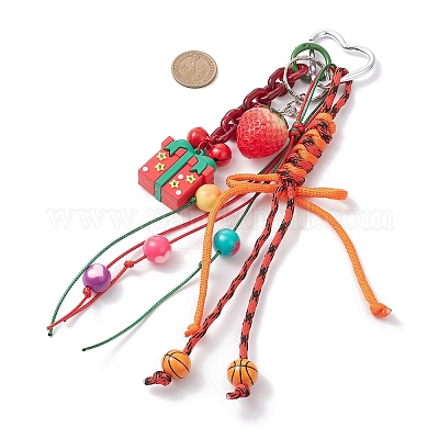 Рождественские украшения из полиэстера и спандекса HJEW-JM03854-1