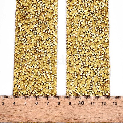 Блестящая смола исправления горный хрусталь (клей-расплав на спине) OCOR-TA0002-03-01-40mm-1