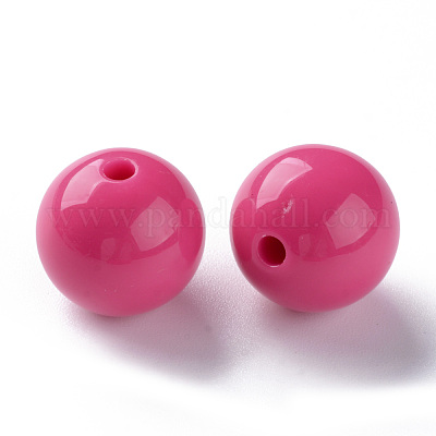 Непрозрачные акриловые бусины MACR-S370-C16mm-A13-1