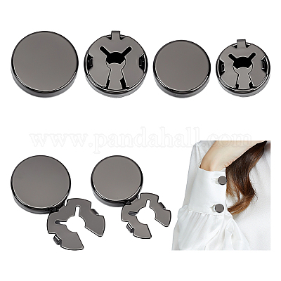 8 шт. 2 стиля запонок из сплава BUTT-WR0001-30-1