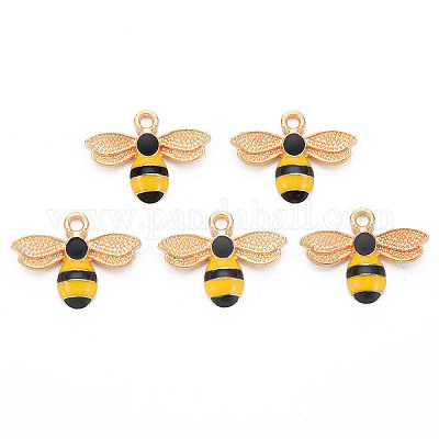 Подвески из эмали и сплава ENAM-S121-174D-RS-1