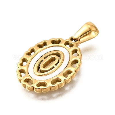 Подвески из нержавеющей стали 304 золотистого цвета STAS-K300-02G-O-1