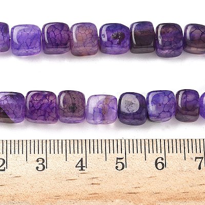 Природных вены драконов агат бисер нитей G-G177-E21-01-1