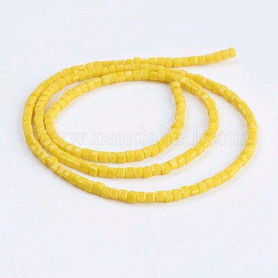 Непрозрачное стекло бисер нитей EGLA-F121-NC02-1