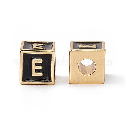 Стойки покрытие латунь эмаль бисер KK-B060-04G-01E-1