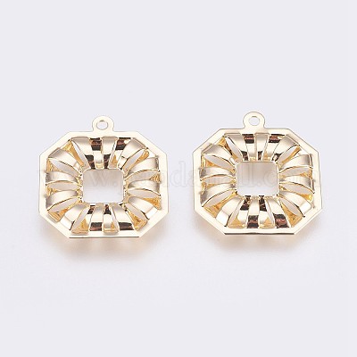 Латунные подвески&nbsp;LS-KK-I622-45G-B-NF-1