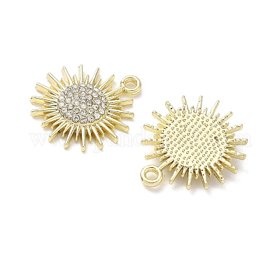 Подвески из сплава и страза PALLOY-P314-05G-1