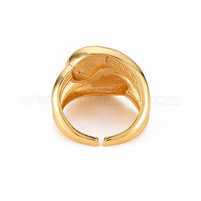 Манжеты из латуни с эмалью RJEW-S045-079-NR-1