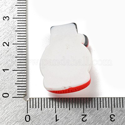 Рождественские кабошоны из непрозрачной смолы для декодирования RESI-U006-04D-1