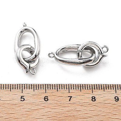 Латунь раз по сравнению с застежками KK-G523-06P-1