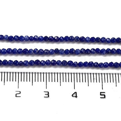 Природный содалит бисер нитей&nbsp;LS-G-B088-C04-02-1