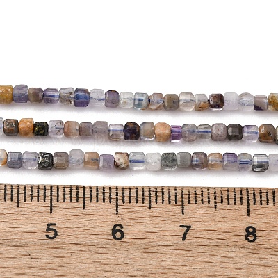 Природного флюорита бисер нитей&nbsp;LS-G-RM2025-C21-A-1