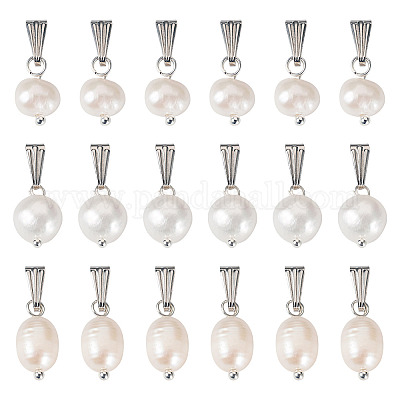 60шт. подвеска из натурального культивированного пресноводного жемчуга в двух стилях PALLOY-CW00003-1