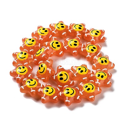 Стеклянная бусина LAMP-H065-04D-1