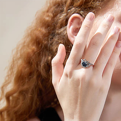 3 шт. 3 стиля латунной регулируемой фурнитуры для колец FIND-FI0001-06P-1