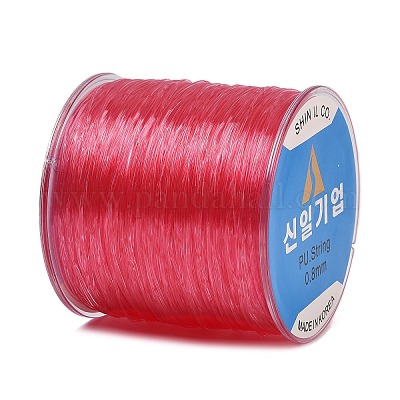 Корейская эластичная эластичная нить с круглыми кристаллами EW-Z002-02C-0.8mm-1