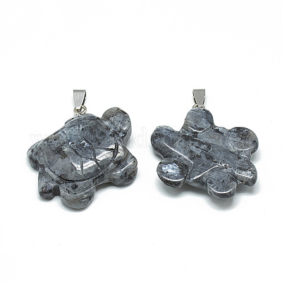Природные подвески лабрадорита G-T091-10-1