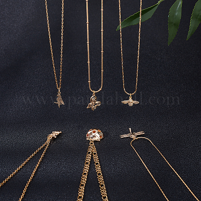 Цепочка из нержавеющей стали 304 NJEW-UN0001-10G-1