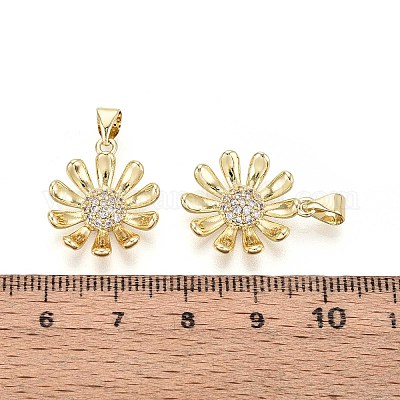 Латунные микро проложить кубического циркония подвески KK-T071-87G-1