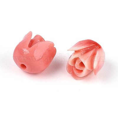 Синтетических коралловых бусин CORA-R017-02-1