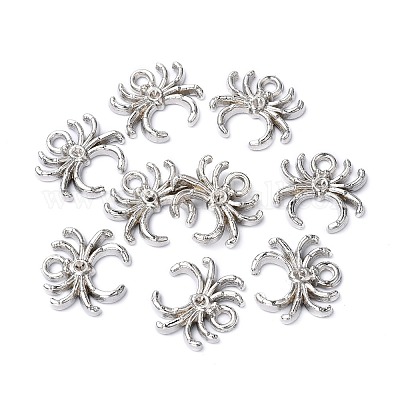 Хэллоуин паук ювелирные изделия ccb пластиковые подвески CCB-H833-1