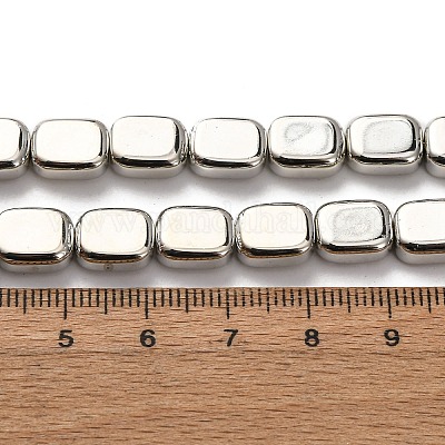 Стеклянные бусины с гальваническим покрытием  EGLA-H109-09D-1