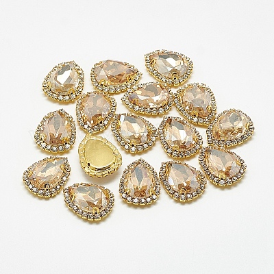 Шить на горный хрусталь RGLA-T122-13x18-06G-1