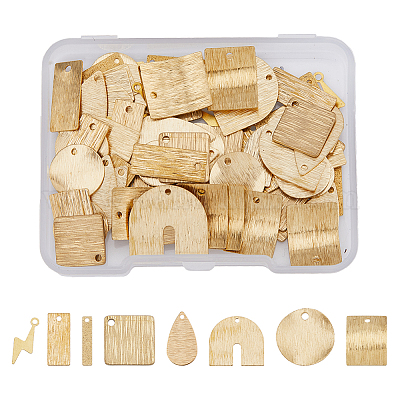 80шт 8 латунные подвески KK-FH0006-05-1