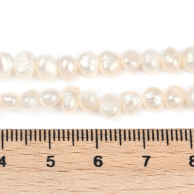 Нити из натурального культивированного пресноводного жемчуга PEAR-P064-19D-08A-1