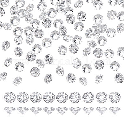 Кабошоны кубического циркония 2000шт. ZIRC-PH0001-29-1