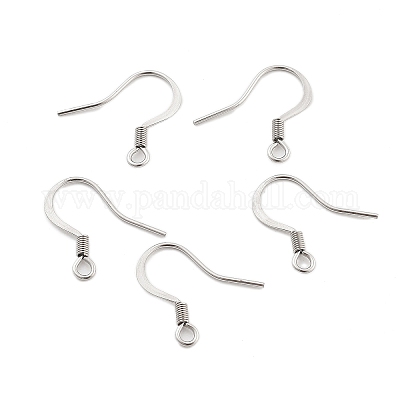 Французские крючки для сережек из нержавеющей стали 304 STAS-F227-24-24-P-1